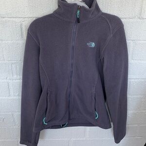 The North Face Turquoise Full Zip Up Jacket size Small